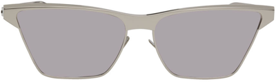 Givenchy Silver Gv40013u Sunglasses In Shiny Palladium / Sm