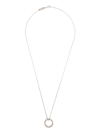 MAISON MARGIELA NECKLACE WITH ENGRAVED RING