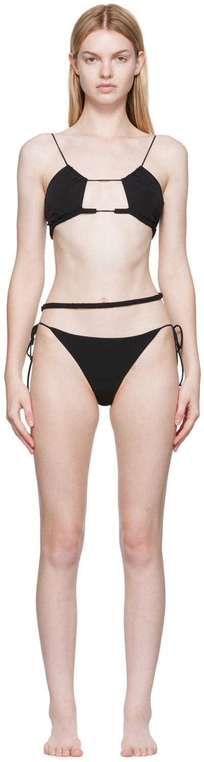 Nensi Dojaka Ssense Exclusive Black Bikini In 036 Black