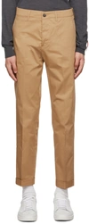 GOLDEN GOOSE BEIGE CHINO TROUSERS