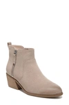 Dr. Scholl's Lawless Western Bootie In Toasted Taupe Microfiber