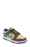 Nike Dunk Low Lx 'lisa Leslie' Basketball Sneaker In Court Purple/ Clear Emerald
