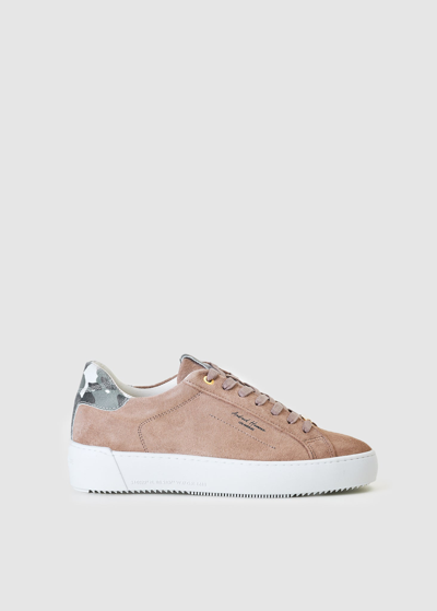 Android Homme Mens Zuma Camo Suede Trainers In Beige In Brown