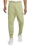 Nike Men's  Sportswear Club Fleece Cargo Pants In Green