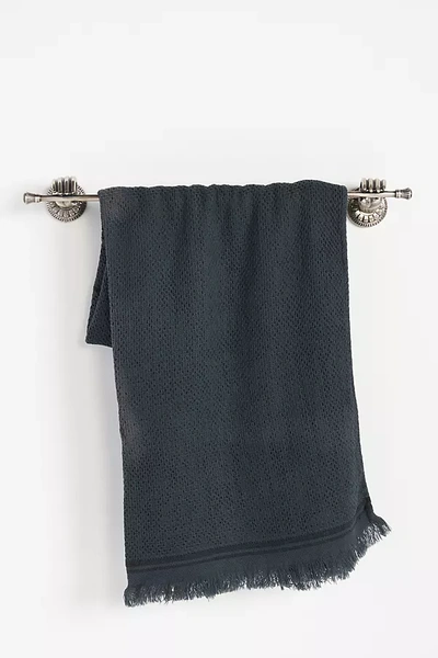 Anthropologie Nellie Towel Bar In Silver