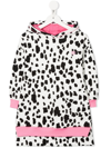 Chiara Ferragni Dalmatian Print Dress In Multicolour