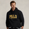 Polo Ralph Lauren The Rl Fleece Logo Hoodie In Polo Black
