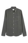 Nn07 Levon Slim Fit Button-down Shirt In Concrete