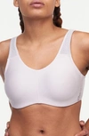 Chantelle Lingerie Everyday High Support Underwire Sports Bra In Rose Fanee/ Stardust-qm