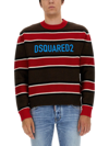 Dsquared2 Dsquared Men Jersey With Logo In Multi