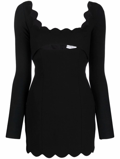 Saint Laurent Dress In Black