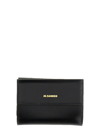 JIL SANDER JIL SANDER WOMEN'S BLACK OTHER MATERIALS WALLET,J07UI0009P4840001 UNI