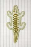 Urban Outfitters Shaped Animal Bath Mat In Alligator