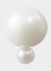 Sophie Bille Brahe Babylon Deux 14kt Yellow Gold Earrings With Pearls In Pearl