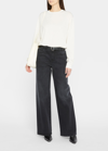 THE ROW EGLITTA WIDE-LEG JEANS