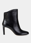 Jimmy Choo Karter Ab 85 Ankle Boot In Black Leather In Black