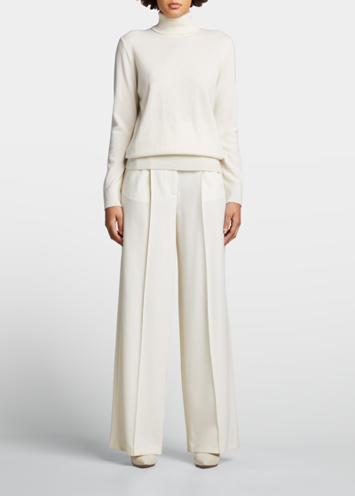 Lafayette 148 Cashmere Turtleneck Sweater In Cloud