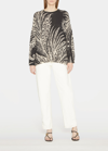 Etro Roundneck Oversize Lavinia Sweater In Black