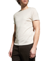 Loro Piana Men's Silk Cotton Jersey T-shirt In A731 Earl Grey