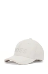 Hugo Boss Piqu-mesh Cap With 3d Embroidered Logo In Light Beige