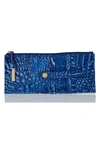 Brahmin Credit Card Ombre Melbourne Leather Wallet In Vista