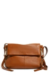 Aimee Kestenberg Bali Leather Crossbody Bag In Cinnamon