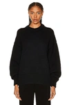 The Row Ophelia Top In Black