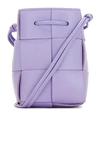 BOTTEGA VENETA MINI CASSETTE BUCKET BAG