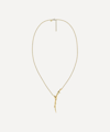 Shaun Leane Rose Thorn Yellow Gold-plated Vermeil Sterling-silver Pendant Necklace