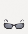 Prada Rectangular Sunglasses In Black
