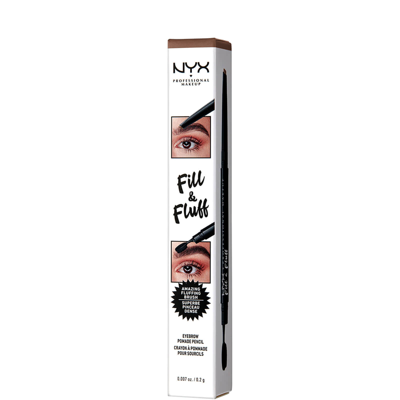Nyx Professional Makeup Fill And Fluff Eyebrow Pomade Pencil 0.2g (various Shades) - Auburn