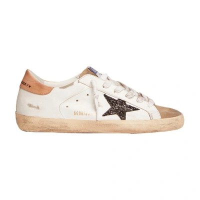 Golden Goose Super-star Classic Sneakers In White_taupe_black_dove_grey