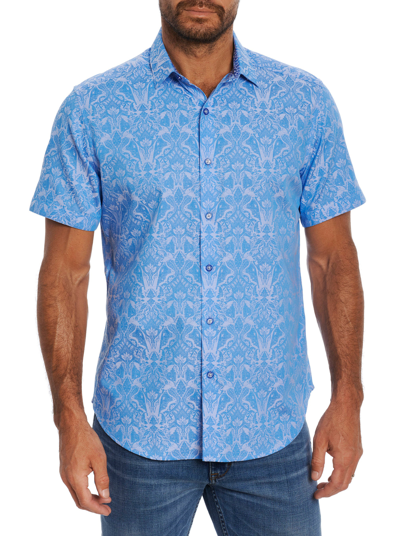 ROBERT GRAHAM ROBERT GRAHAM HIGHLAND SHORT SLEEVE BUTTON DOWN SHIRT