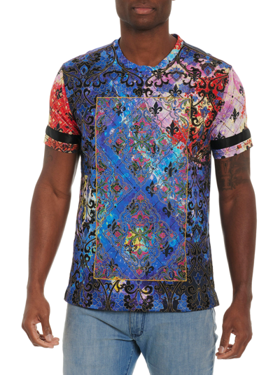 Robert Graham Limited Edition King Shark Embroidered T-shirt In Multi