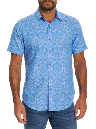 ROBERT GRAHAM ROBERT GRAHAM HIGHLAND SHORT SLEEVE BUTTON DOWN SHIRT BIG
