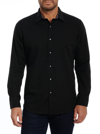 Robert Graham Highland Long Sleeve Button Down Shirt In Black
