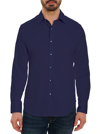 Robert Graham Righteous 2 Long Sleeve Button Down Shirt In Navy