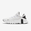 Nike Free Metcon 4 Training Shoes In White,black,white
