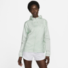 Nike Essential Water Repellent Running Jacket In Green