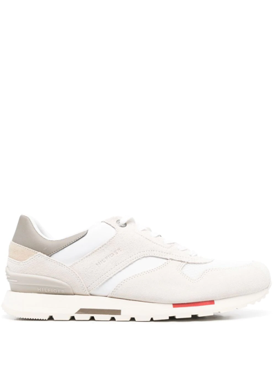 Tommy Hilfiger Retro Runner Sneakers In Off White