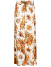 ALEMAIS DERBY FLORAL-PRINT PALAZZO TROUSERS