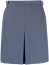 Tommy Hilfiger A-line Tailored Skirt In Blue