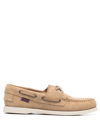 Sebago Slip-on Boat Shoes In Beige