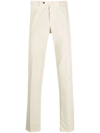 Pt Torino Straight-leg Chino Trousers In Nude