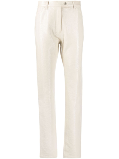 Courrèges Off-white Slim-fit Trousers
