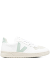Veja Campo Leather-trim Low-top Sneakers Sneakers In Green