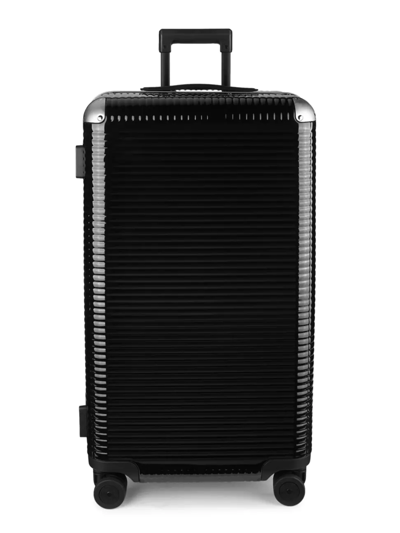 Fpm Bank Light Trunk Suitcase In Black