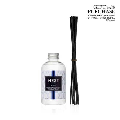 Nest New York Linen Reed Diffuser Liquid Refill, 9 Fl oz 175 ml