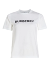 Burberry Logo-print Cotton T-shirt Clothing In White