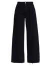 FRAME WOMEN'S LE BAGGY HIGH-RISE PALAZZO JEANS